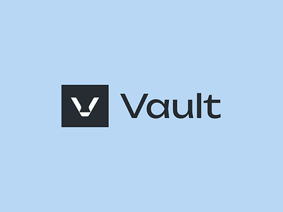 Vault: Cloud Storage brand identity branding cloud cloud storage design graphic design logo logo design quetratech vault