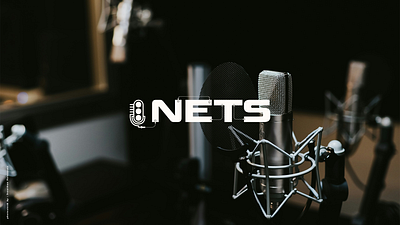 NETS PODCAST || BRAND IDENTITY DESIGN adobe illustrator adobe photoshop brand design brand guideline brand identity branding graphic design logo logo design