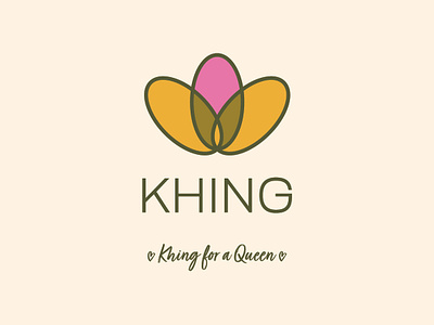 KHING branding creative direction design graphic design logo design stationery typography