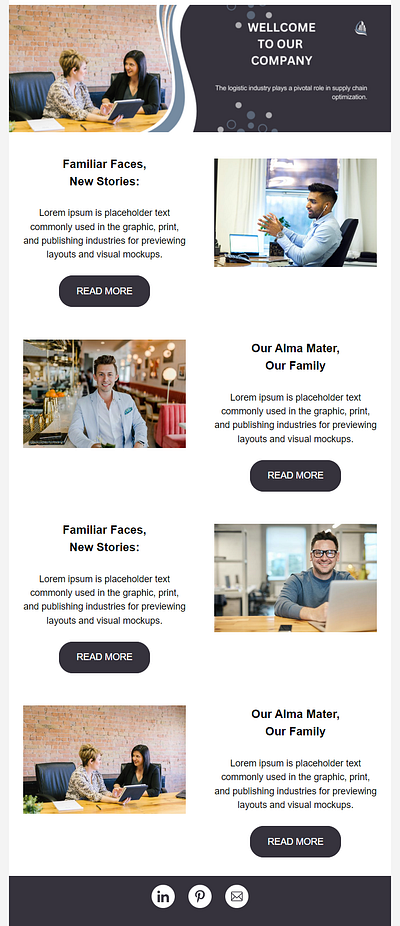 Mailchimp Email Template adobe photoshop canva consultation template design digital marketing email template klaviyo mailchimp ui
