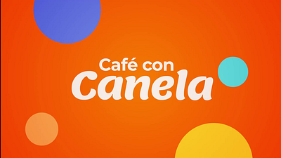 Café con Canela | Canela News animation branding graphic design