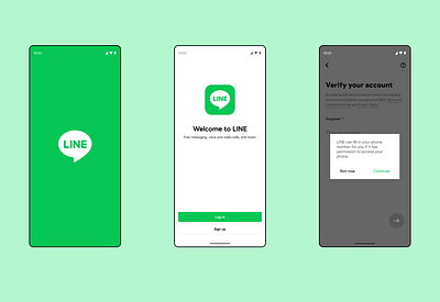 LINE | day 5 of mobbin redesign challegne ui