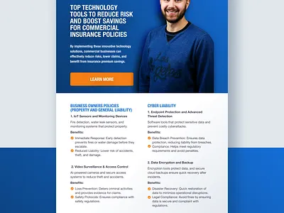 A modern, professional one-pager designed for Commercial Lines branddesign businessdesign commerciallines designportfolio graphicdesign marketingmaterials onepager professionaldesign