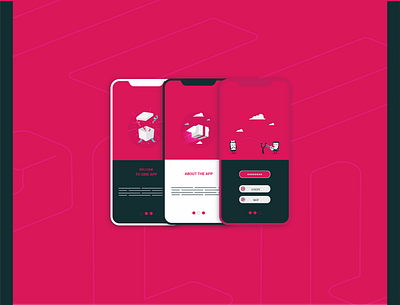 mobile app interface design branding character design graphic design illustration logo mobile motion graphics ui ux vector