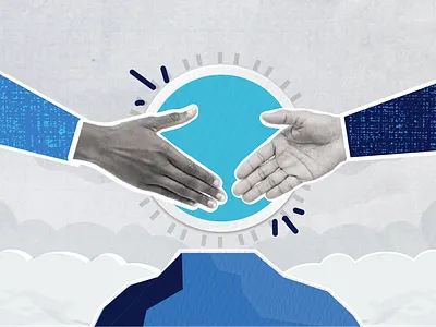 collage art design branding character collage design graphic design illustration logo mobile ui vector