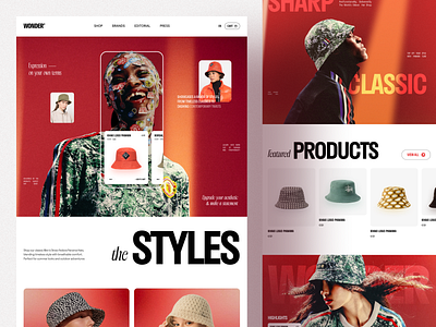 Ecommerce Website Homepage awe clothing clothing brand design ecommerce fashion fashion website marketplace online store product page shopify store streetwear typography ui design uiux web design website