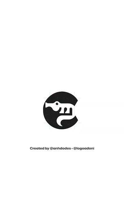 letter C crocodile ready-made logo for sale 3d animation branding design graphic design illustration logo logo design logo designer logodesign minimalist logo minimalist logo design motion graphics ui