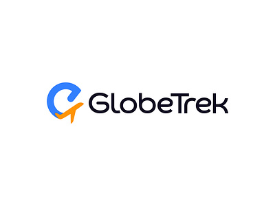 Globtrek Logo Design abstract logo app icon brand identity branding creative logo globtrek logo design travel agency logo design travel logo