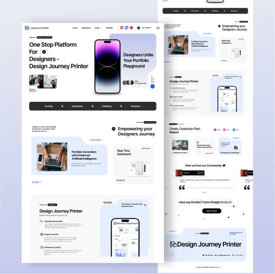 Example of Landing Page Design