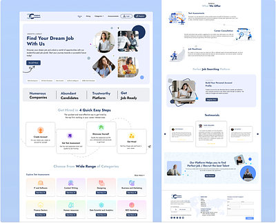 Design for Recruiting Platform branding ui