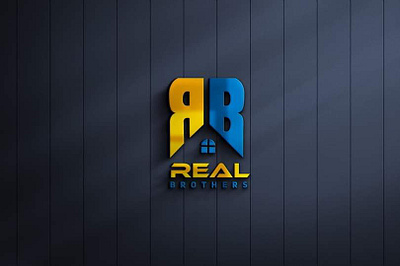 Real Estate logo design 3d branding graphic design logo