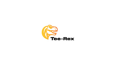 Tee-Rex Golf Club Mascot golf club golf logo golf mascot mascot t rex mascot tee rex mascot