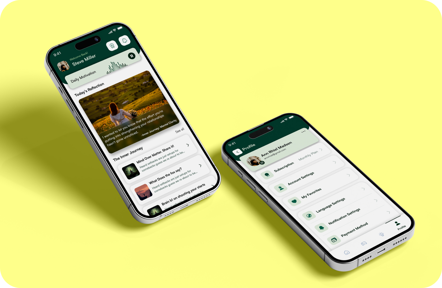 Embark on Your Inner Journey inner journey mental health wellness app