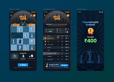 Chess - Mobile Game chess game ui