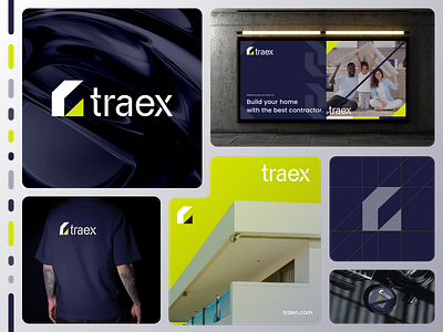 Traex - Real Estate Branding apartment brand guidelines branding business construction construction branding graphic design home home logo logo logo design logo designer reail estate reail estate branding reail estate logo reailestate real estate agent real estate brand real estate business real estate company