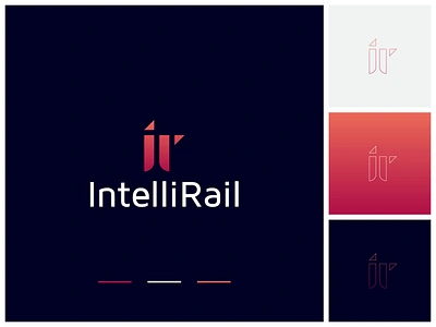 intelliRail Rail Management Logo brand logo branding business logo company logo creative logo icon ir ir logo letter mark logo logo logo design logo print logo type management logo professional logo symbolic logo typography logo