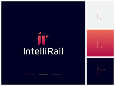 intelliRail Rail Management Logo brand logo branding business logo company logo creative logo icon ir ir logo letter mark logo logo logo design logo print logo type management logo professional logo symbolic logo typography logo