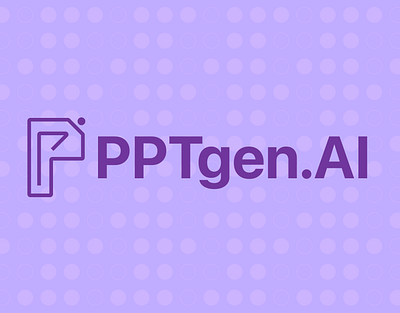 PPTgen.AI Branding guidelines | Artificial Intelligence branding color figma pallet typography