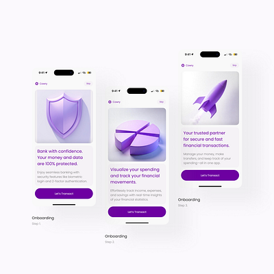 Cowry. Online banking app. figma finance fintech uiux