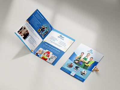 VENUS Service Agency | Brochure Design agency brochure canva design figma pages photoshop service venus