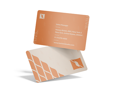 HNS. Business Card brand branding business card card design has. ui