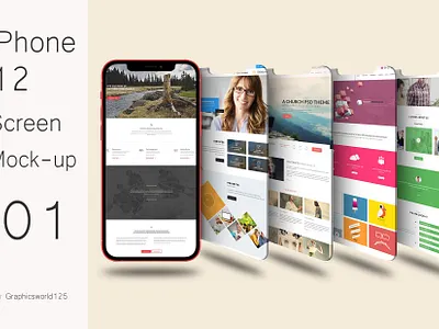 iPhone 12 Screen Mock-up 01 iphone 16