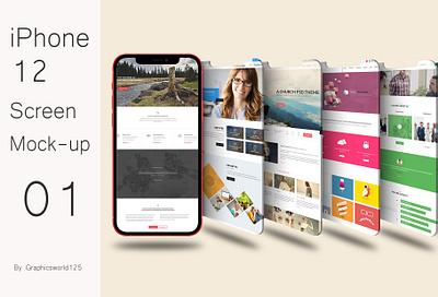 iPhone 12 Screen Mock-up 01 iphone 16