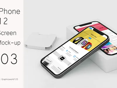 iPhone 12 Screen Mock-up 03 iphone 16