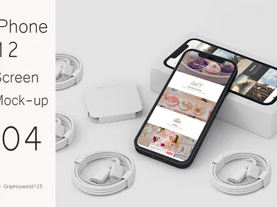 iPhone 12 Screen Mock-up 04 iphone 16