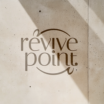 Revive Point Logo logo logo design logotype point revive