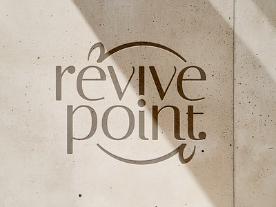 Revive Point Logo logo logo design logotype point revive