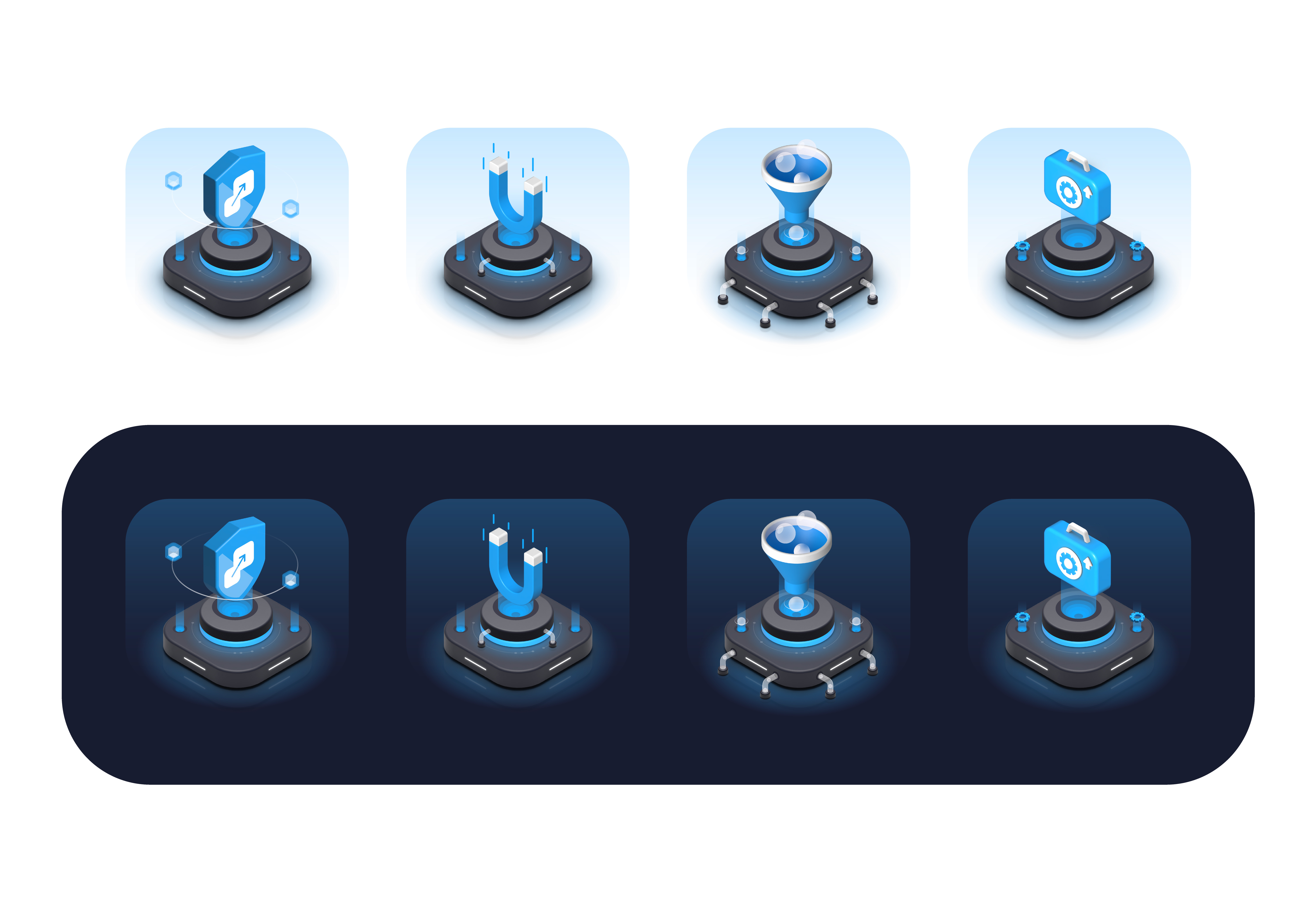 3D Icon - Blockchains for Website 3d 3dicon 3diconfinance 3dillsutration 3disometric design digitalwallet finance financial graphic design illustration isometric technology ui uidesign webillustration website websiteillustration