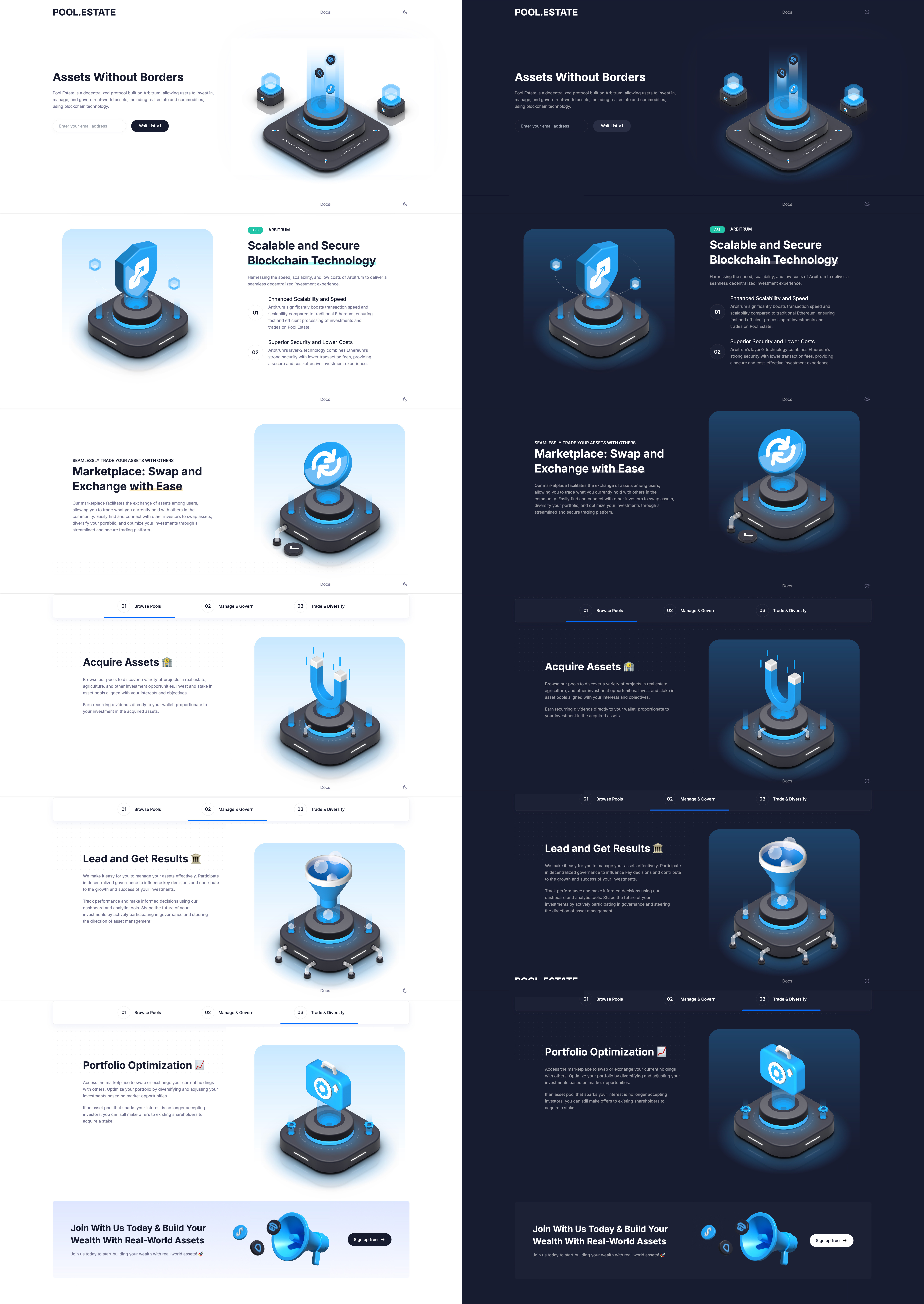 Example of Isometric Illustration For Website