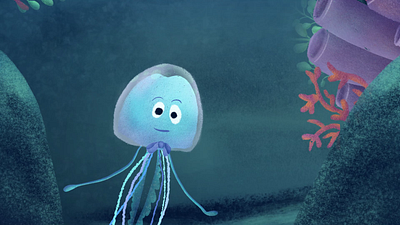 Jellyfish: 2D character animation animation motion graphics