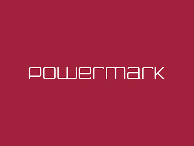 Powermark beverage brand branding distribution food logo logotype type typography