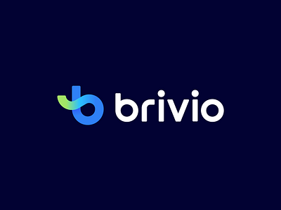 brivio abstract logo b b logo branding breeze brivio crypto gradient logo lettermark logo logo design minimal logo modern logo tech tech logo wave wave logo