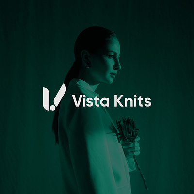 Vista Knits - Logo and Visual Identity apparel design brand identity branding clean branding clothing branding fashion bradning graphic design logo logo design logomark modern logo typography visual identity wordmark