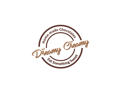 Dreamy Creamy Logo branding coreldraw design dreamy creamy graphic design illustration illustrator logo logo design typography ui