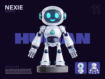 3D Robot Character 3d 3d art 3d mascot 3d robot art blender c4d character futuristic illustration mascot modeling render robot