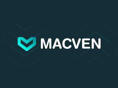 Macven- Logo Design Concept blockchain branding creative crypto currency decentralized defi firelab focus lab hola lab logo logo design logo designer marketing modern nfts slack startup token web3