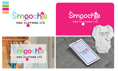 👗 Playful and Stylish: Smoochie Logo Design app design brand branding clothing logo design figma graphic design illustration kids logo logo logo design marketing mobile design ui ui design ux design web design