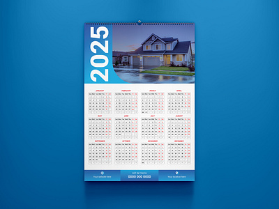 Calendar 2025 2025 branding calendar calendar 2025 design graphic design illustration unique