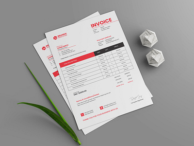 Invoice Design branding fillable pdf form graphic design invoice design letterhead logo order form pricelist proforma quotation receipt to do list