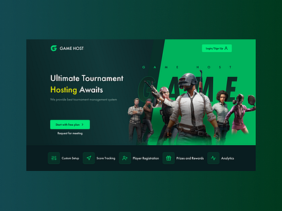 Tournament Host Website🎉 3drender adobexd blender blowthisup figma fyp ui uidesign uidesigner uiinspiration uitrends uiux uiuxraihan ux uxdesigner webdesign webdesigner websites