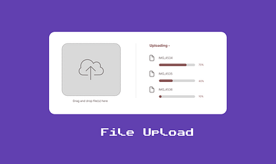 File Upload branding design figma graphic design illustration logo ui user experience ux