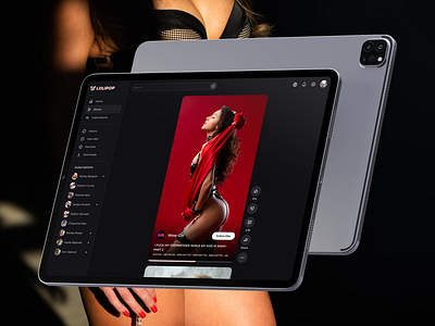 Adult Video App | Erotica 18+ | XXX app branding design figma graphic design illustration logo ui ux vector