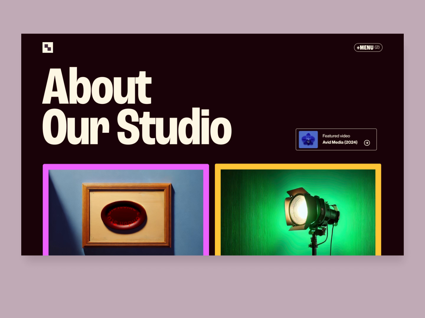 Example of Custom Landing Page & UI Design