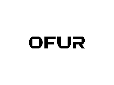 OFUR (Unused) blocks bold branding circle design grid identity letter lettering logo minimal ofur redesign simple square type typo typography