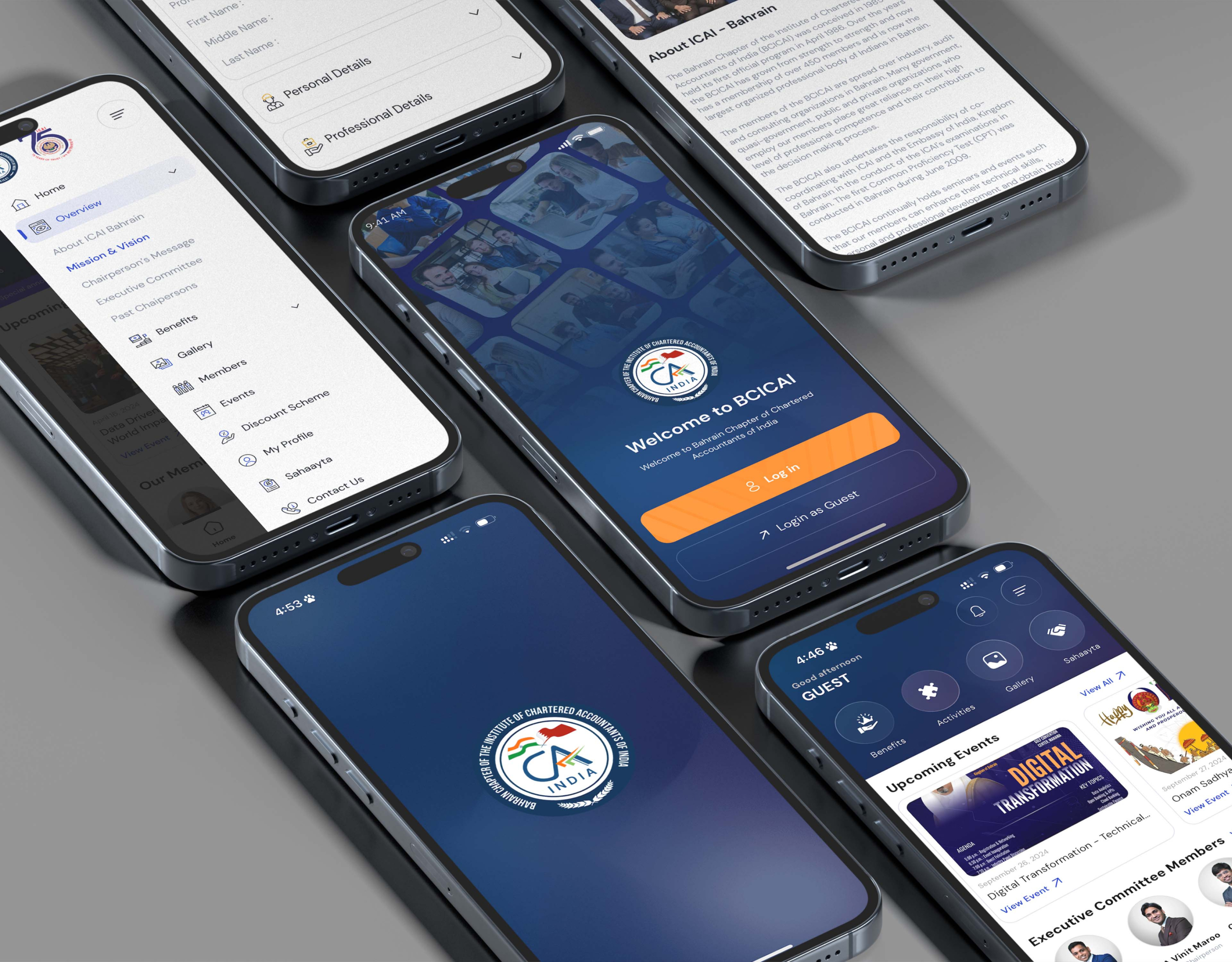 Example of Mobile App Design   UI/UX Design