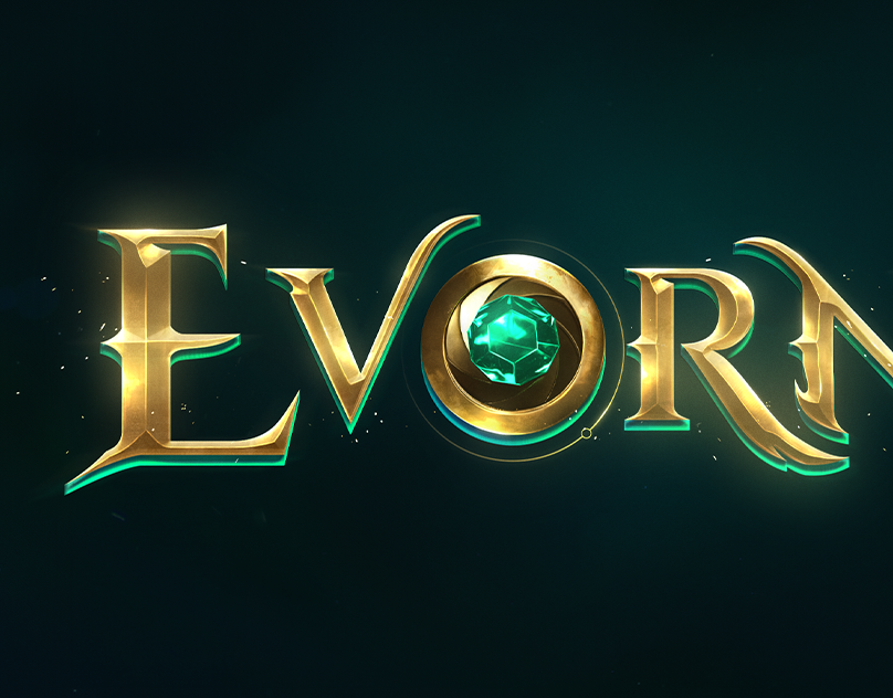 Evornet [TCG] - Game Logo Design 💚✨ animated fantasy logo design fantasy game art game logo game logo designer gaming logo metin2 mmorgp mmorpg muonline nft tcg